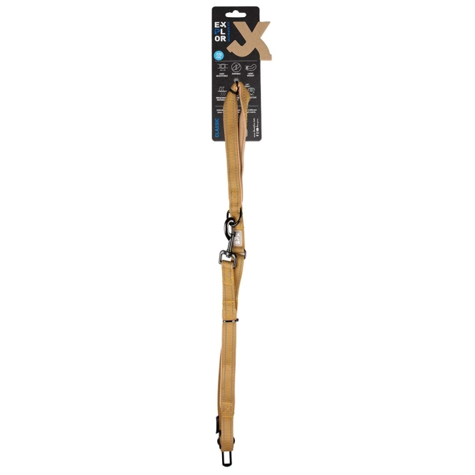 Duvoplus Trainingsleine EXPLOR Ultimate Fit Classic - honey gold - 220cm - 16mm – Bild 3