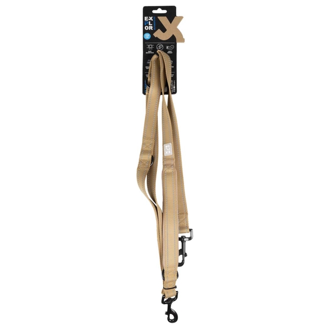 Duvoplus Trainingsleine EXPLOR Ultimate Fit Classic - honey gold - 220cm - 25mm – Bild 4