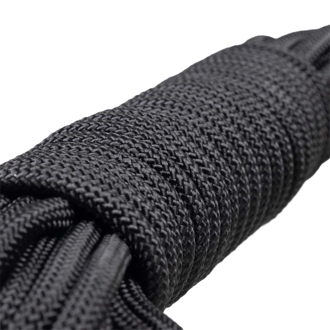 Duvoplus EXPLOR Trackingleine Classic rund - schwarz - 10m/8mm – Bild 4