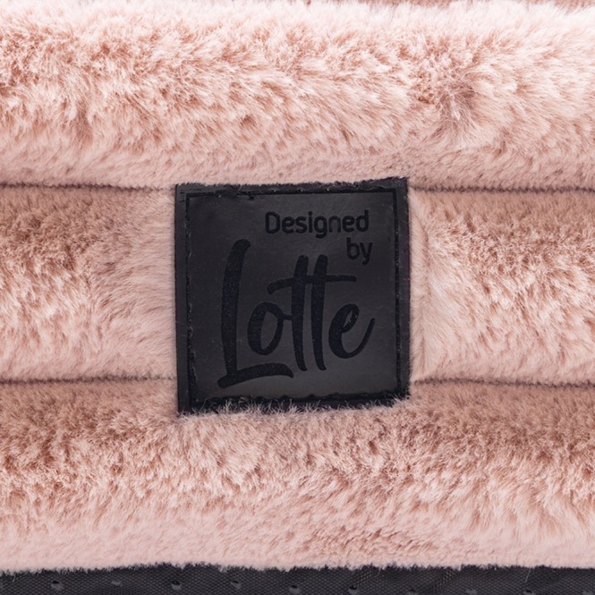 Designed by Lotte Hundekissen Reza - Rosa - 100 x 70 cm – Bild 4