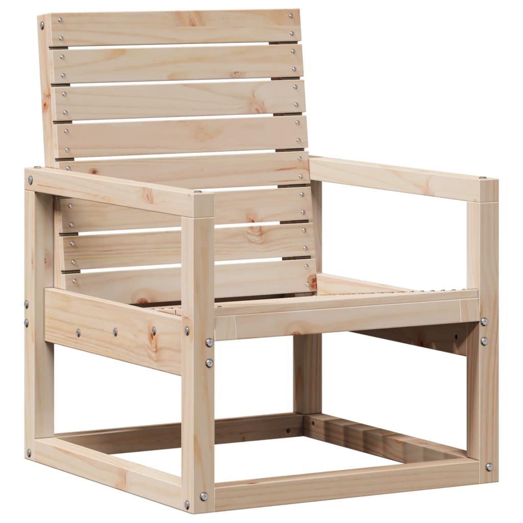 3-tlg. Garten-Lounge-Set Massivholz Kiefer – Bild 4