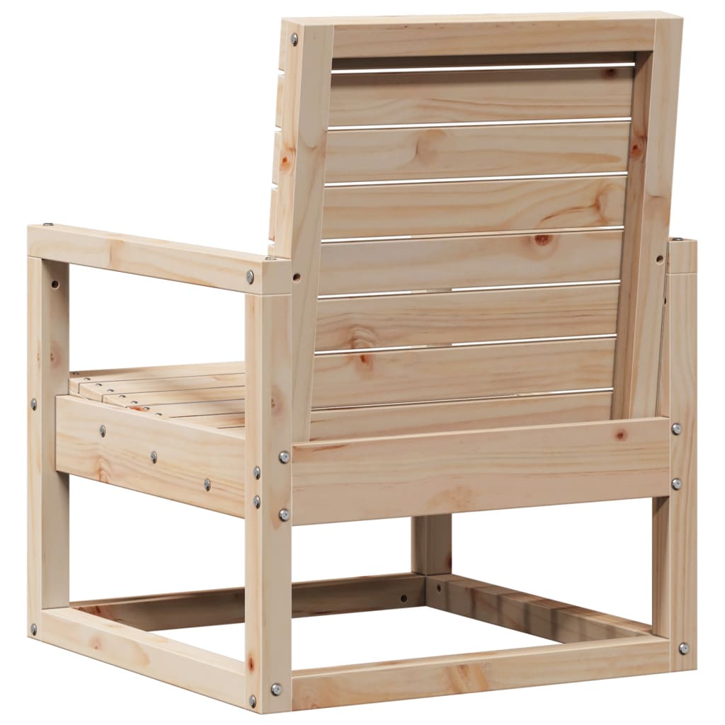 3-tlg. Garten-Lounge-Set Massivholz Kiefer – Bild 6