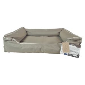 Lebon Hundebett Paula 3 - 120 x 90cm - Dunkelbeige