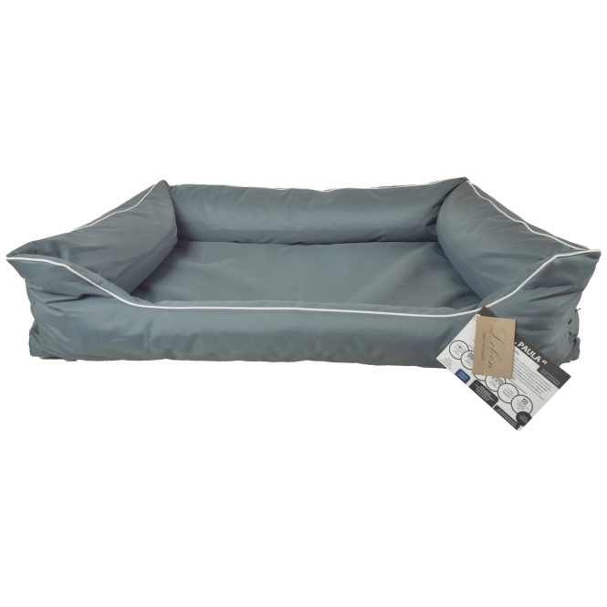 Lebon Hundebett Paula 2 - 100x75cm - Dunkelbeige – Bild 3