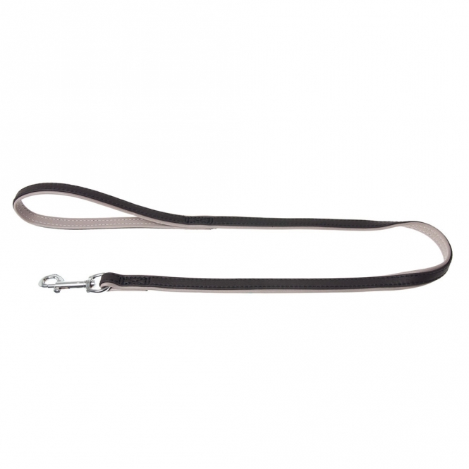 Karlie Vintage Trend Leine - Schwarzbraun/Grau - 100cm / 18mm – Bild 2