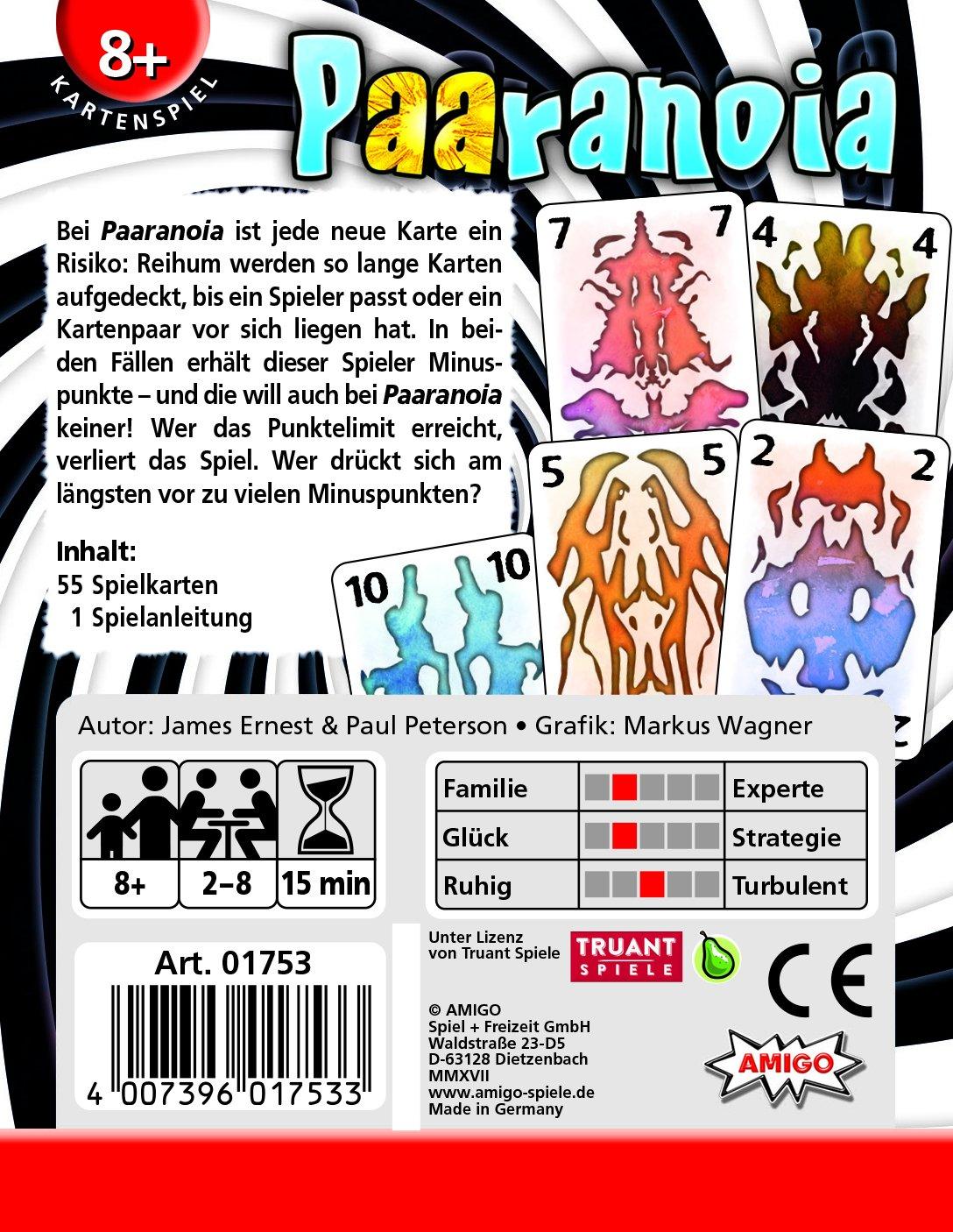 Amigo 01753 - Paaranoia - Kartenspiel – Bild 3