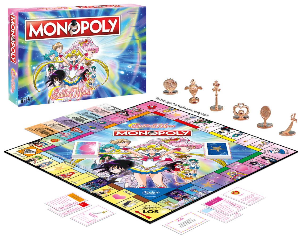 Winning Moves 44789 - Monopoly: Sailor Moon - Brettspiel – Bild 2