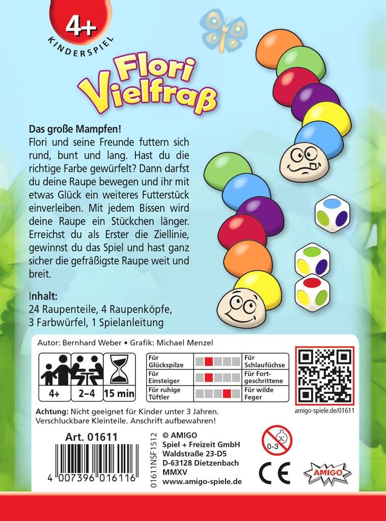 Amigo 01611 - Flori Vielfraß - Kinderspiel – Bild 2