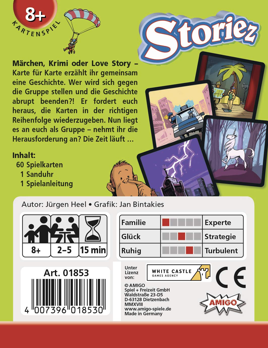 Amigo 01853 - Storiez - Kartenspiel – Bild 2