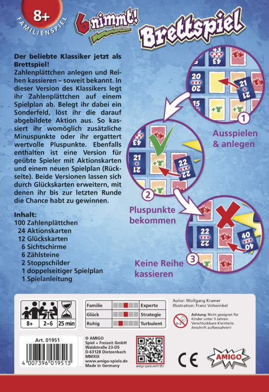 Amigo 01951 - 6 nimmt! Das Brettspiel – Bild 3