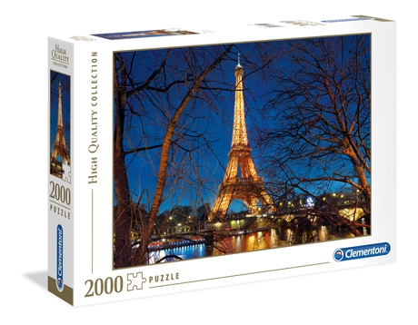 Clementoni 32554.2 - Paris - 2000 Teile Puzzle - High Quality Collection