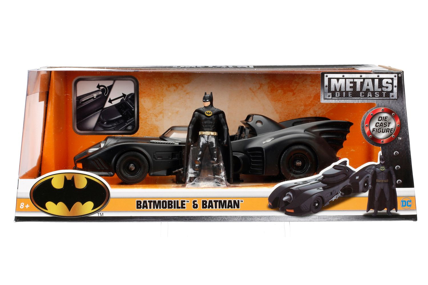 Jada Toys 253215002 - Batman 1989 Batmobile, 1:24 - Modellauto – Bild 3