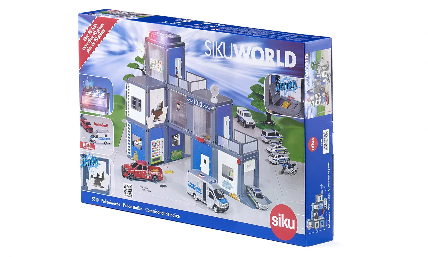 SIKU 5510 - Polizeistation - Modellauto – Bild 2