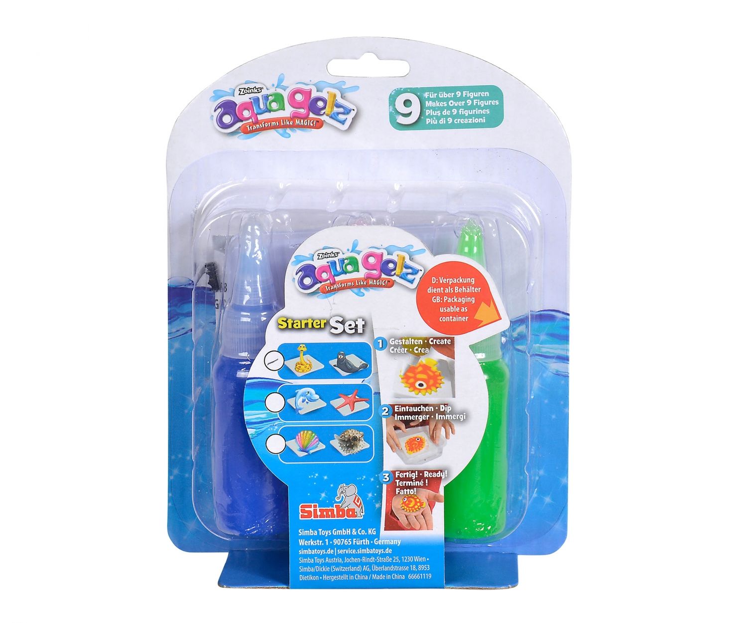 Simba 106322450 - Aqua Gelz Starter Set – Bild 2