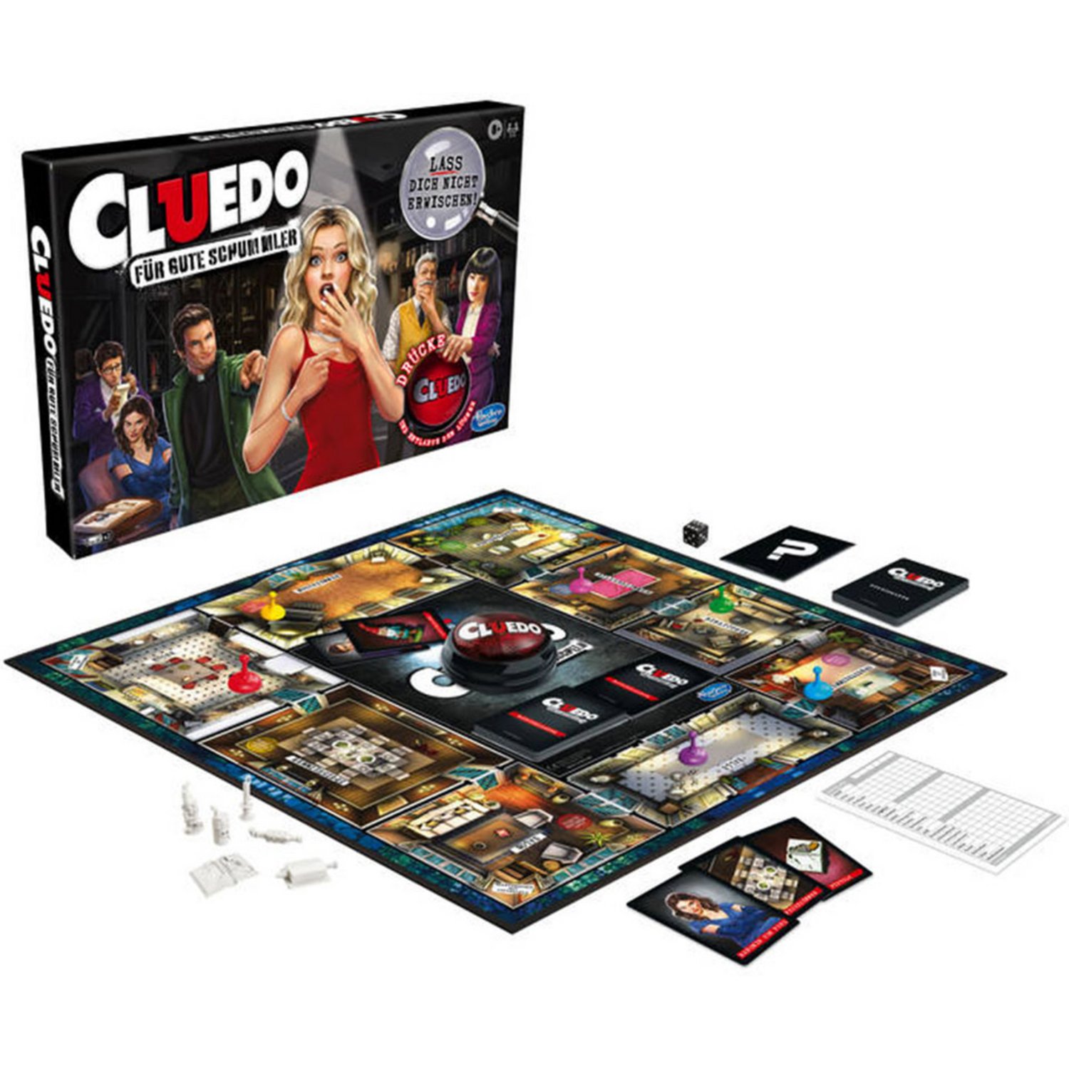Hasbro E9779398 - Cluedo: Mogeln & Mauscheln