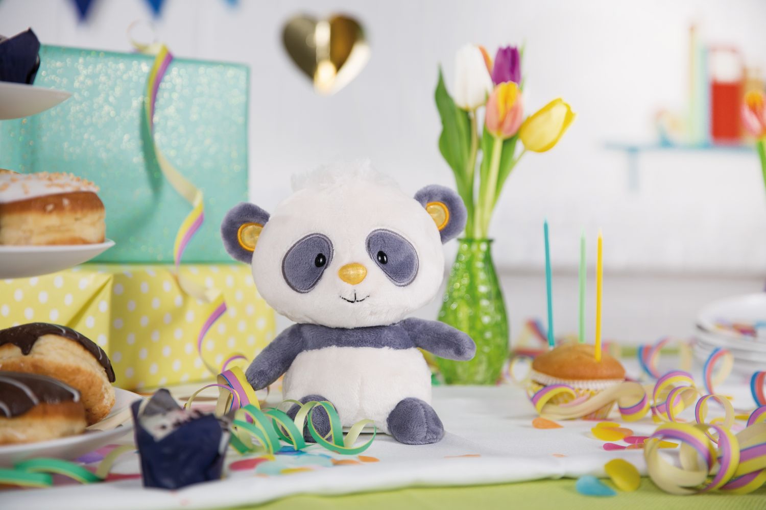 Nici 48417 - Singing Panda Plüschfigur 20 cm mit Sing- & Tanzfunktion – Bild 5