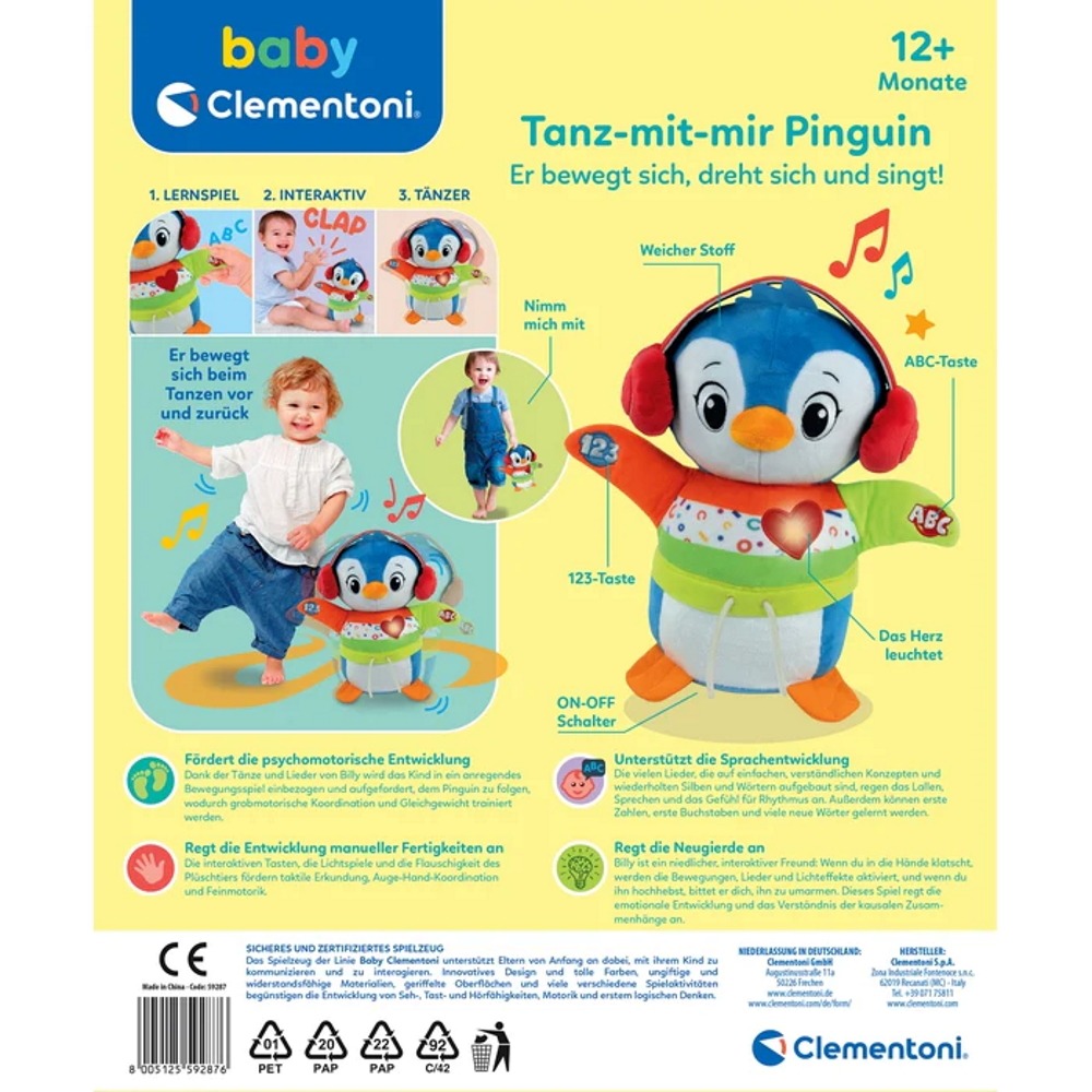 Clementoni 59287 - Tanzmitmir Pinguin – Bild 3