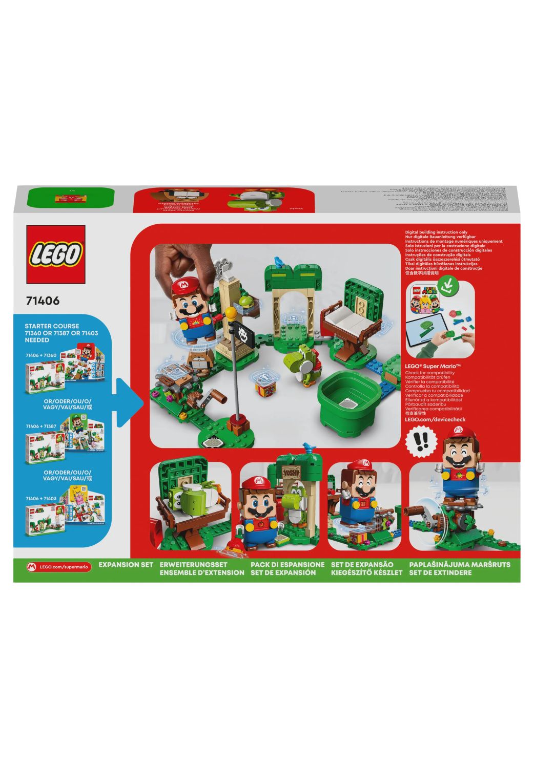 LEGO® 71406 - Super Mario Yoshis Geschenkhaus Erweiterung – Bild 2