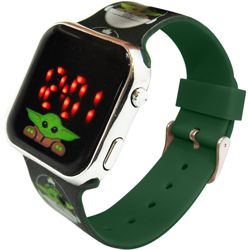 Star Wars The Mandalorian - LED digitale Armbanduhr – Bild 3