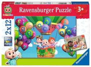 Cocomelon - Lernen und Spielen - Puzzle 2 x 12 Teile