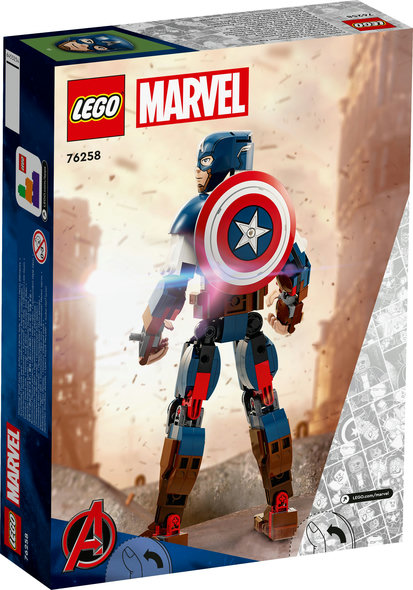 LEGO® 76258 - Marvel Captain America Baufigur (310 Teile) – Bild 2