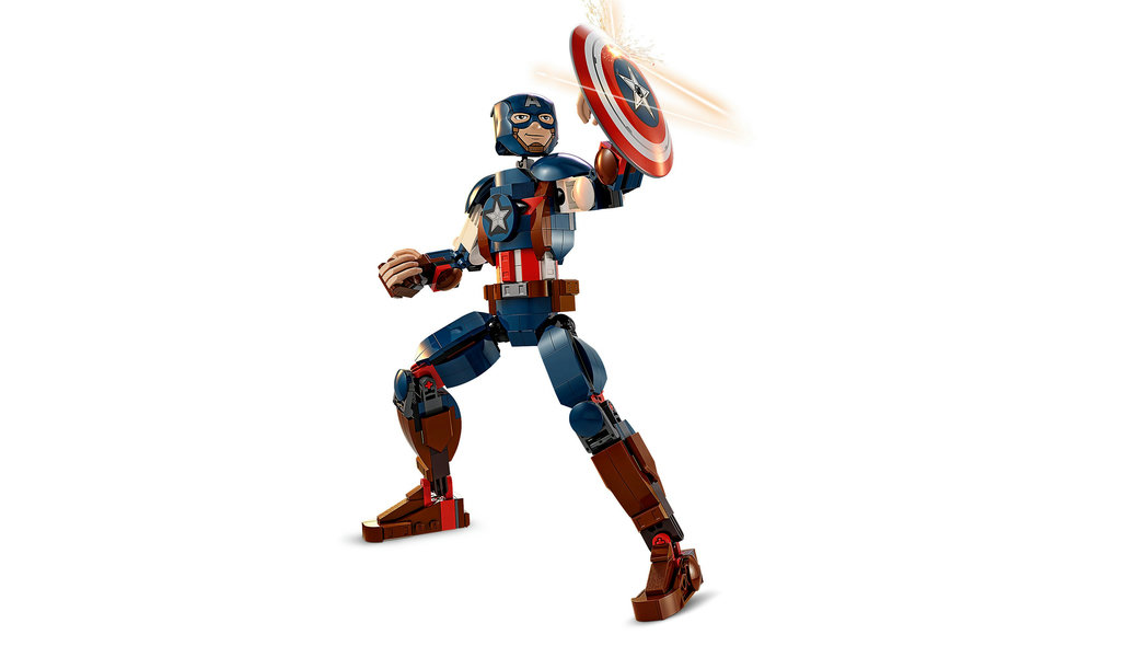 LEGO® 76258 - Marvel Captain America Baufigur (310 Teile) – Bild 3