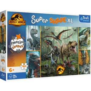 Jurassic World - Junior Super Shape XL Puzzle 160 Teile