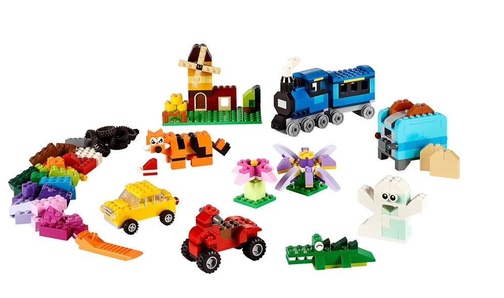LEGO® 10696 - Classic Mittelgroße Bausteine-Box (484 Teile) – Bild 3