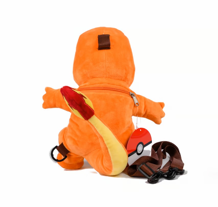Pokemon Glumanda Plüschrucksack - 34 cm – Bild 3