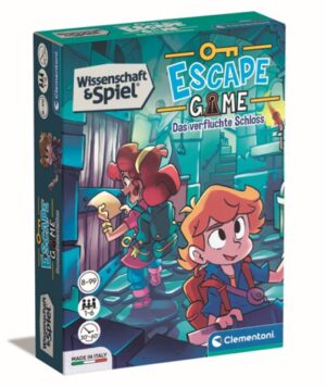 Clementoni 81112 - Escape Game: Das verfluchte Schloss