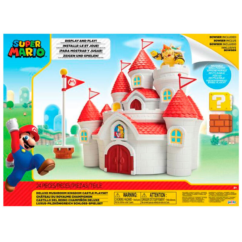 Nintendo Super Mario - Pilz Königreich Palast - Spielset – Bild 2