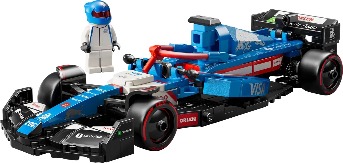 LEGO® Speed Champions 77246 - Visa Cash App RB VCARB 01 F1® Rennauto (248 Teile) – Bild 3