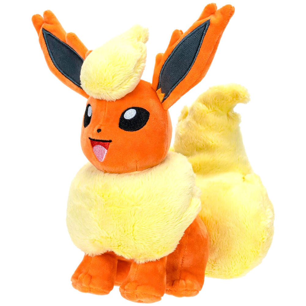 Pokémon - Flamara / Flareon Plüschfigur - 20 cm – Bild 2