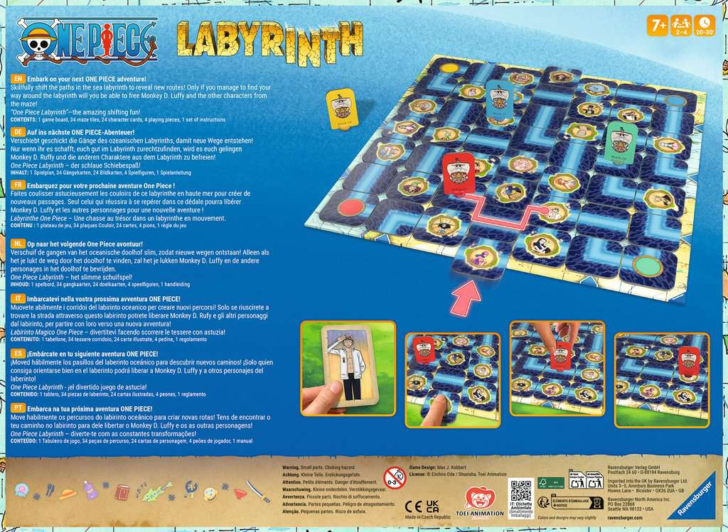 One Piece - Labyrinth - Brettspiel – Bild 2