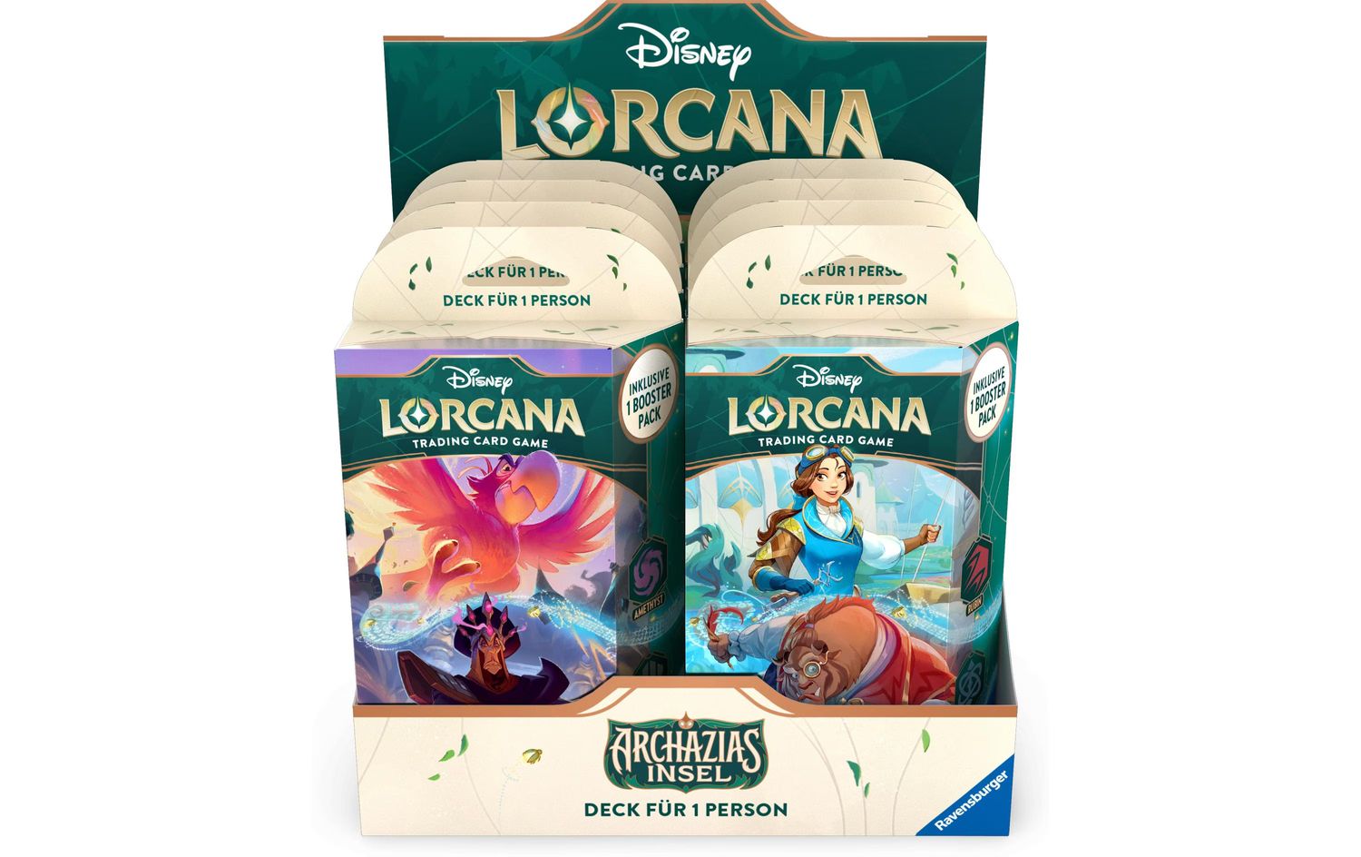 Disney Lorcana: Set 7 - Archazias Insel: Starter Deck Display (8) DE – Bild 2
