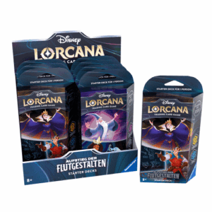 Disney Lorcana: Aufstieg der Flutgestalten - Starter Deck Display (8 Packungen) (Deutsch)