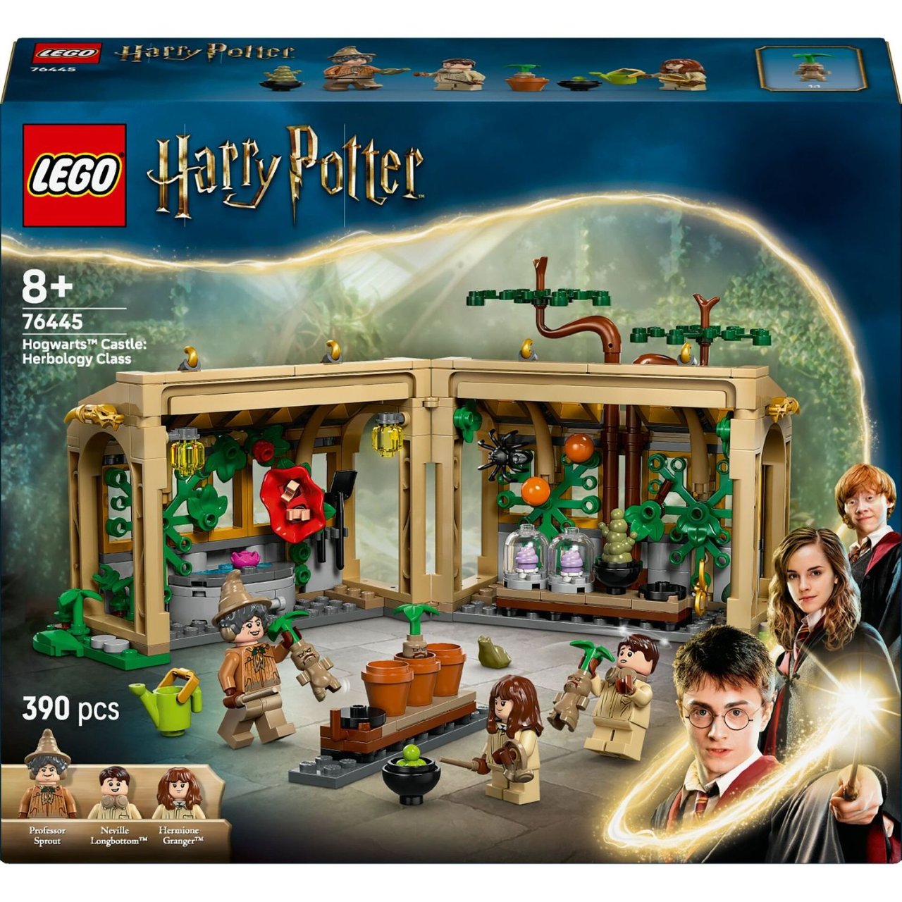 LEGO® Harry Potter™ 76445 - Schloss Hogwarts™: Kräuterkundeunterricht (390 Teile) – Bild 3