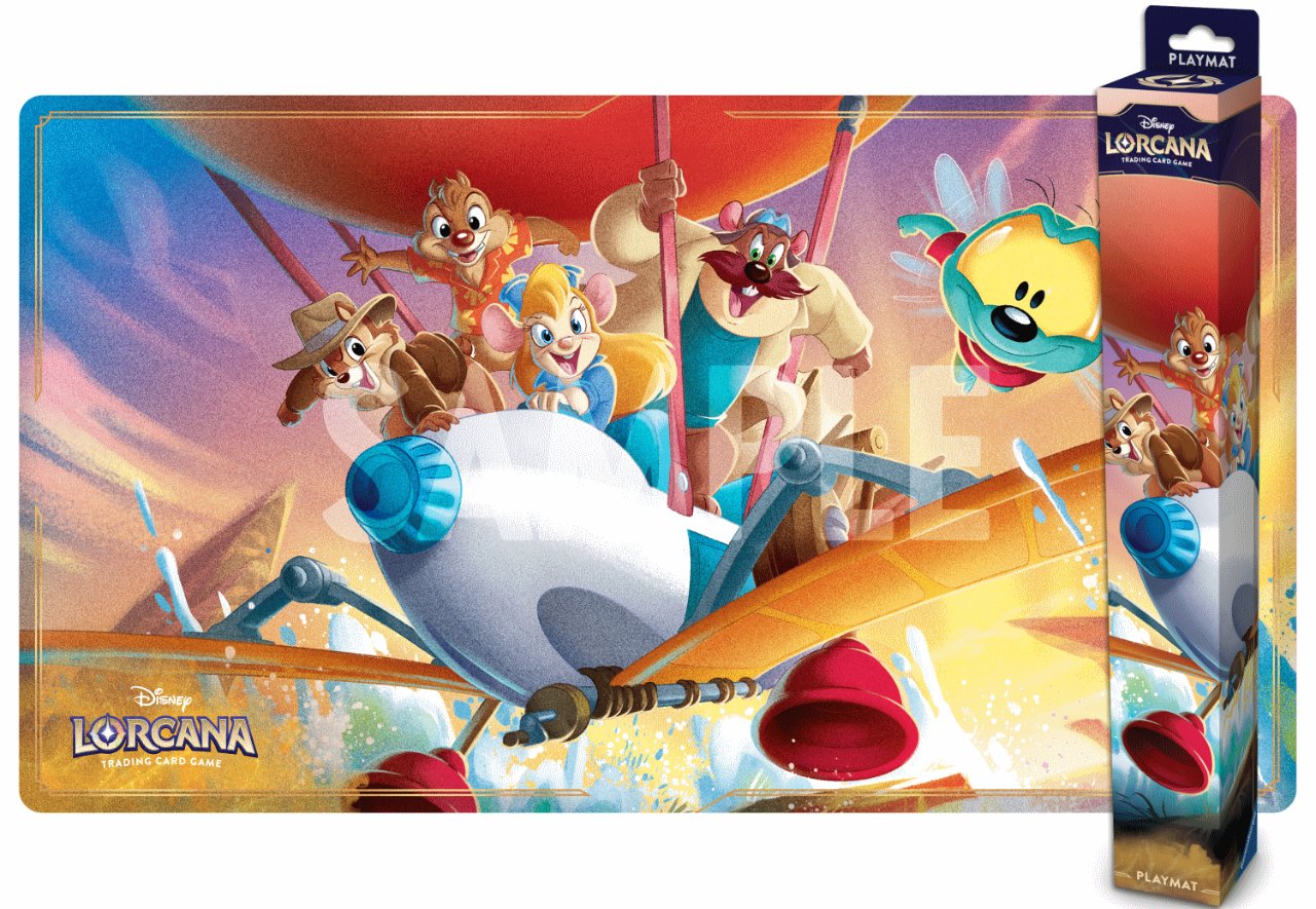 Disney Lorcana: Set 8 - Domäne von Dschafar Spielmatte Rescue Rangers – Bild 3