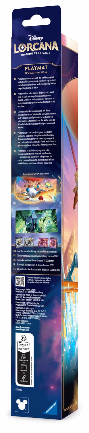 Disney Lorcana: Set 8 - Domäne von Dschafar Spielmatte Rescue Rangers