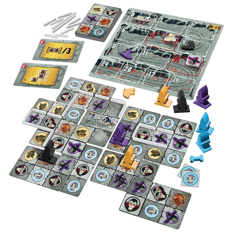 Monsters on the Moon - Brettspiel – Bild 2