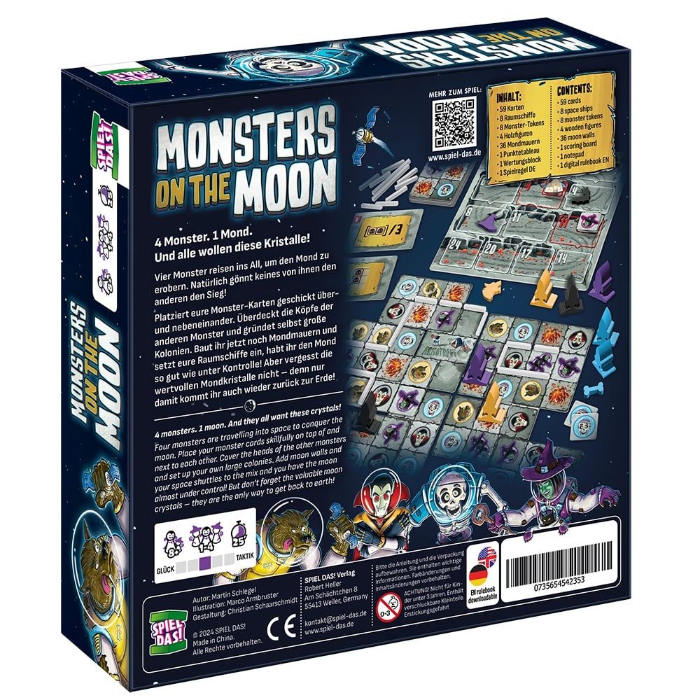 Monsters on the Moon - Brettspiel – Bild 4