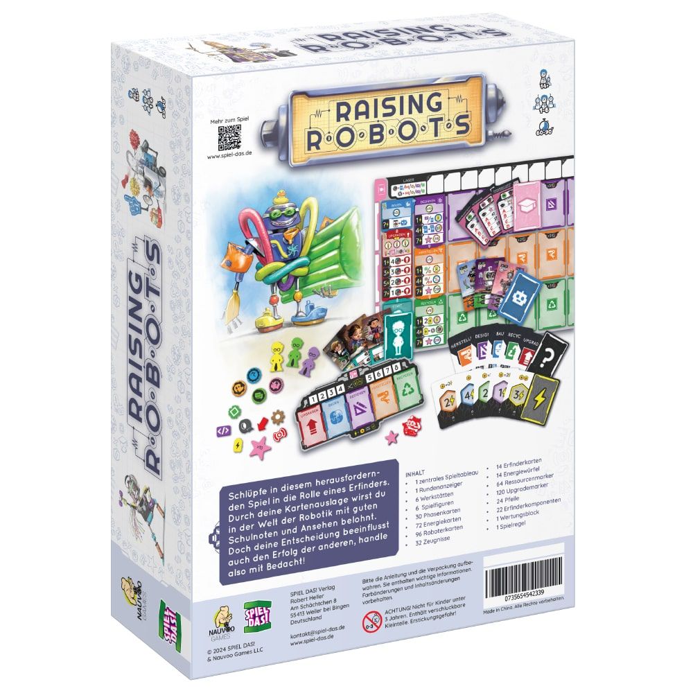 Raising Robots - Brettspiel – Bild 2