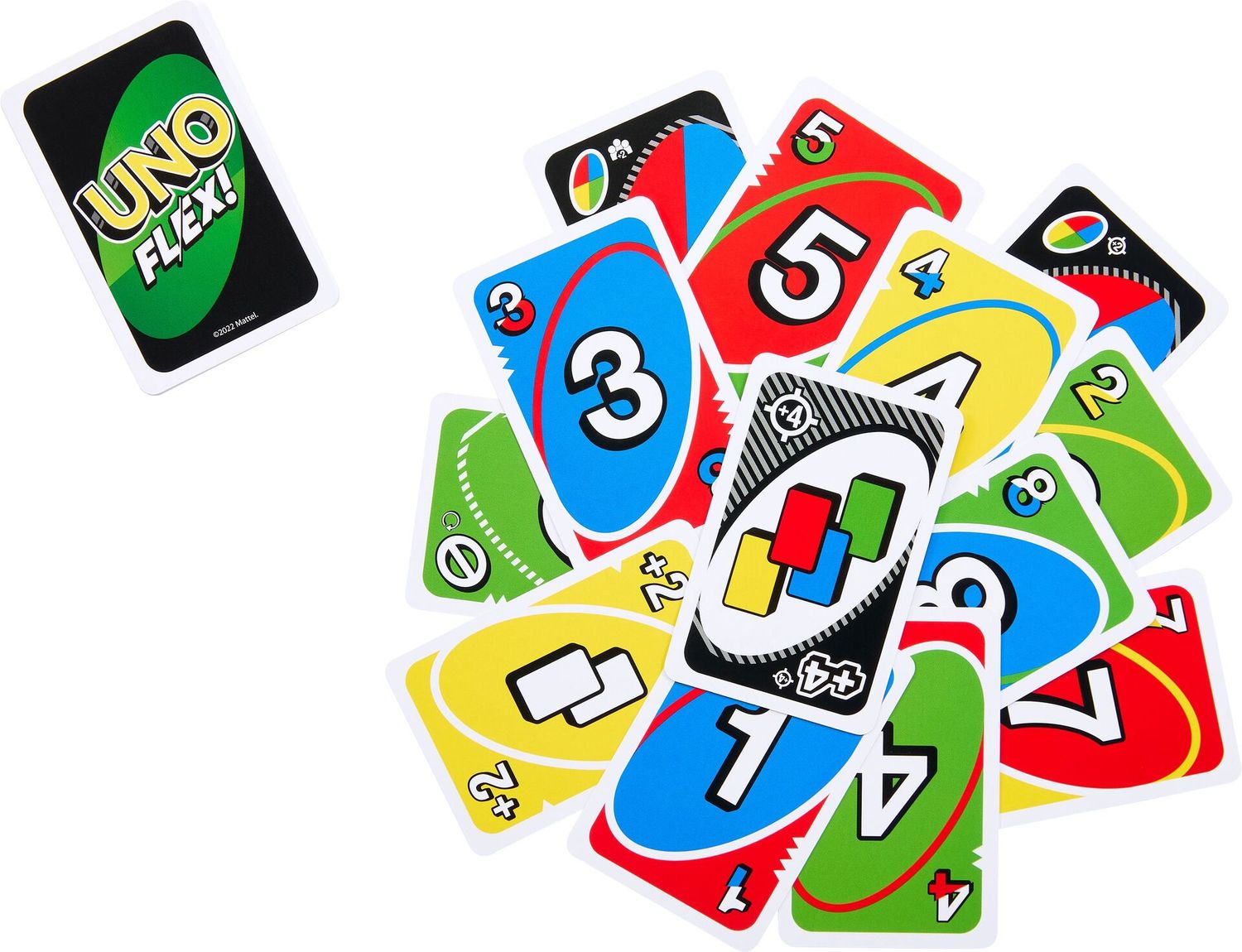Mattel HMY99 - UNO Flex - Kartenspiel – Bild 2